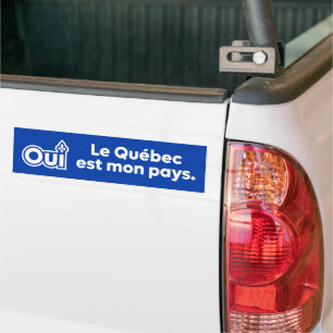 YES Quebec Autoaufkleber