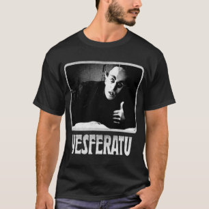 Yesferatu lustig Nosferatu positiver goth Horror l T-Shirt