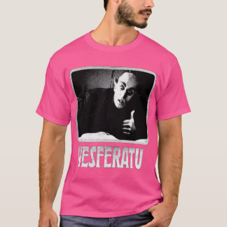 Yesferatu lustig Nosferatu positiver goth Horrorli T-Shirt