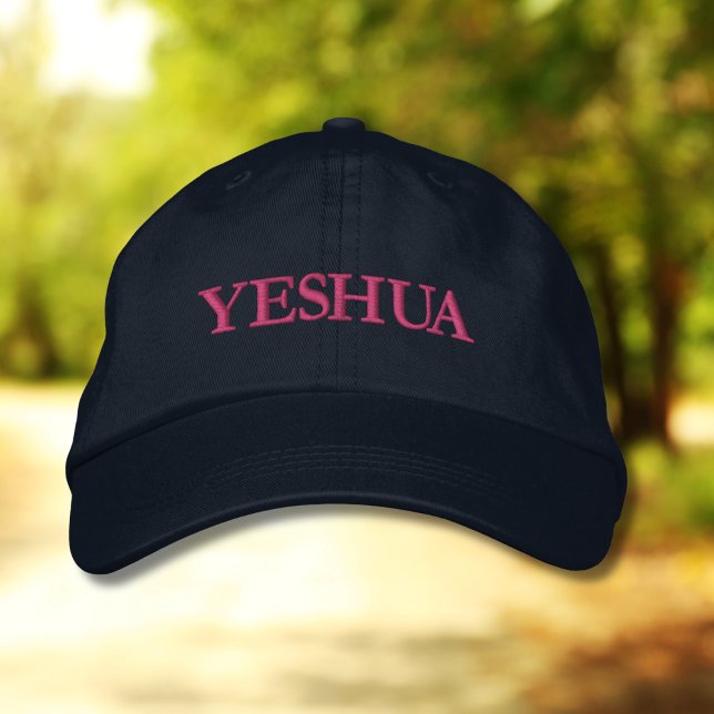 YESHUA Custom Word Embroidered Hat Bestickte Baseballkappe (Von Creator hochgeladen)