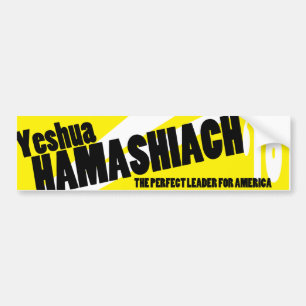 Yeshua Hamashiach Autoaufkleber