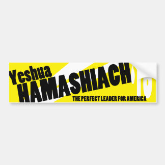 Yeshua Hamashiach Autoaufkleber