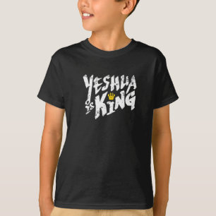 Yeshua ist König - hebräischer Name für Jesus T- T-Shirt