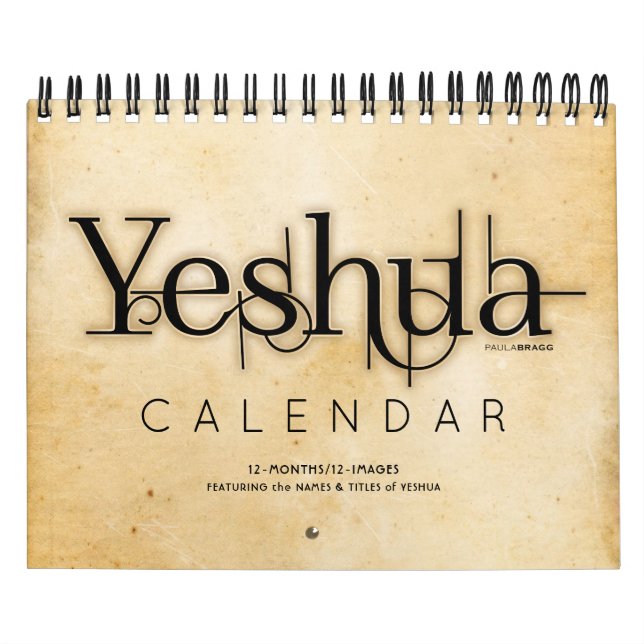 YESHUA Jesus hebräischer jüdischer christlicher Kalender (Titelbild)