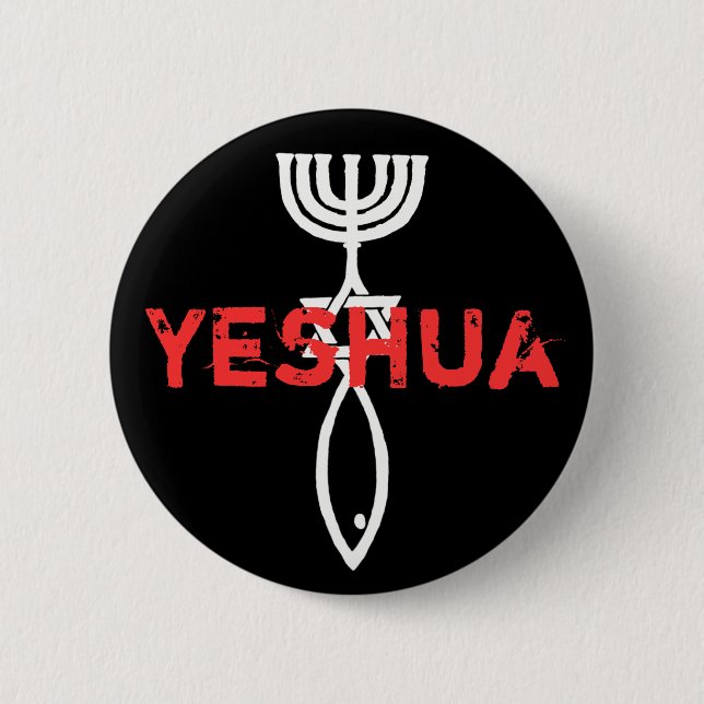 Yeshua Knopf Button (Vorderseite)