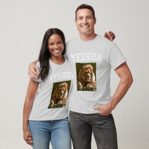 YESHUA LION OF JUDAH JESUS T - Shirt