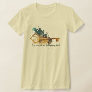 "Yeshua Schlüssel zu meinem Herzen" T-Shirt
