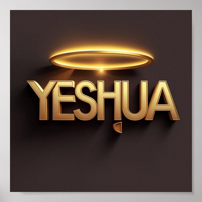Yeshua Wall Poster | Ai Design (Vorne)