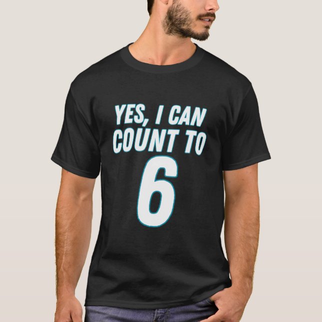 Yesi kann bis 6 zählen T-Shirt (Vorderseite)