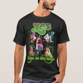 Yess Band Schließt an die Kanten Vintage Prog Rock T-Shirt