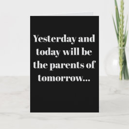 Yesterday and today... karte