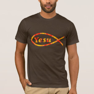 Yesu Fische T-Shirt