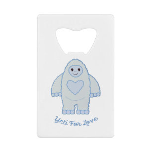 Yeti für Liebe Geldbeutel Flaschenöffner