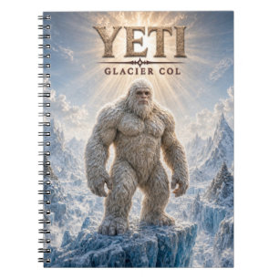 Yeti Glacier Col Dark Cinema Notizblock