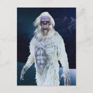 Yeti (Kredit) Postkarte