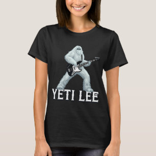 Yeti Lee - Eine Hommage an Geddy Lee von Rush und T-Shirt