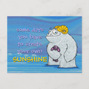 Yeti, Postkarte
