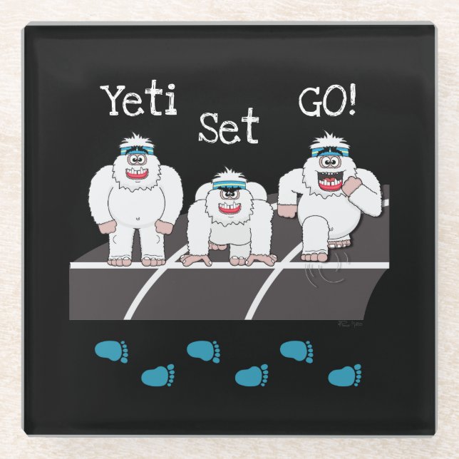 Yeti Set Go Glass Untersetzer (Vorderseite)