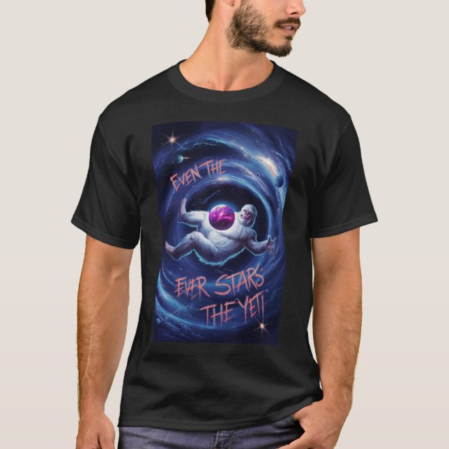 Yeti star T-Shirt (Vorderseite)