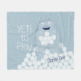 Yeti to Play | Game On | Gamer | Game Day Fleecedecke
