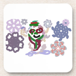 Yeti winter rock getränkeuntersetzer