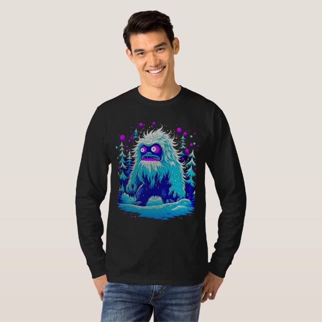 Yeti Winter Wonderland T-Shirt (Vorne ganz)