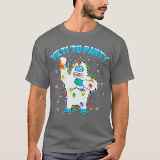 Yetio Party Lustiges Bier Trinken Weihnachten 2021 T-Shirt