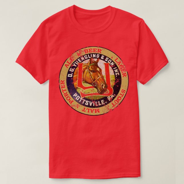 Yeungling Beer T-Shirt (Design vorne)
