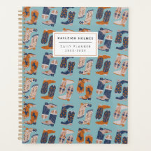 Yew Haw Cowgirl Soft Cover Planner