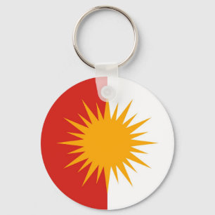 Yezidi Flag Schlüsselanhänger