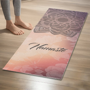 YGA Meditation Instructor Mandala Floral Damask Yogamatte