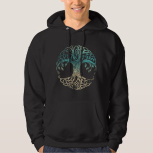 Yggdrasil Baum des Lebens, Norwegisches Wikinger-S Hoodie