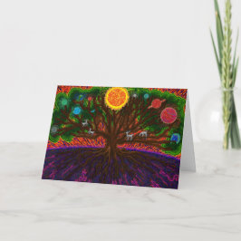 Yggdrasil Greeting Card Karte