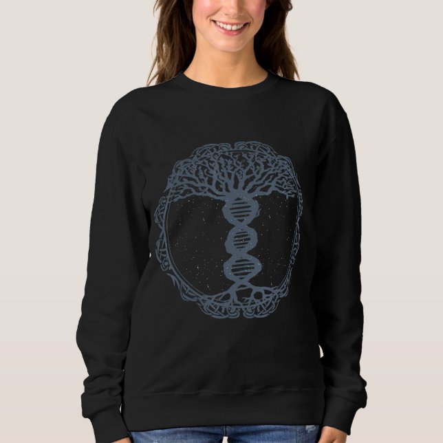 Yggdrasil Nordic Tree Of Life Norse Mythology Worl Sweatshirt (Vorderseite)