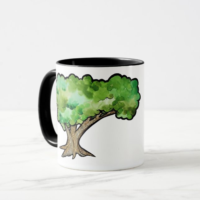 Yggdrasil Norse Tree of Life Tasse (Vorderseite Links)