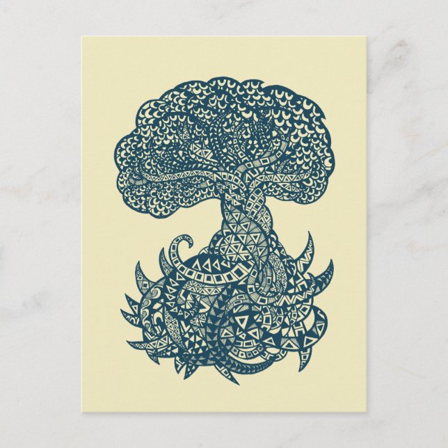 Yggdrasil Postkarte (Vorderseite)