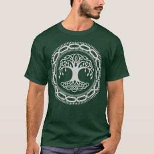 Yggdrasil Tree of Life Norse Runes Walken Northmen T-Shirt