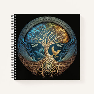 Yggdrasil Tree of Life Notizbuch