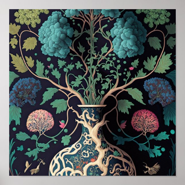 Yggdrasil Tree of Life Poster (Vorne)