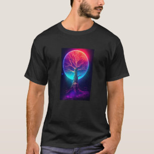 Yggdrasil Weltenbaum des Lebens Wikinger Keltisch T-Shirt