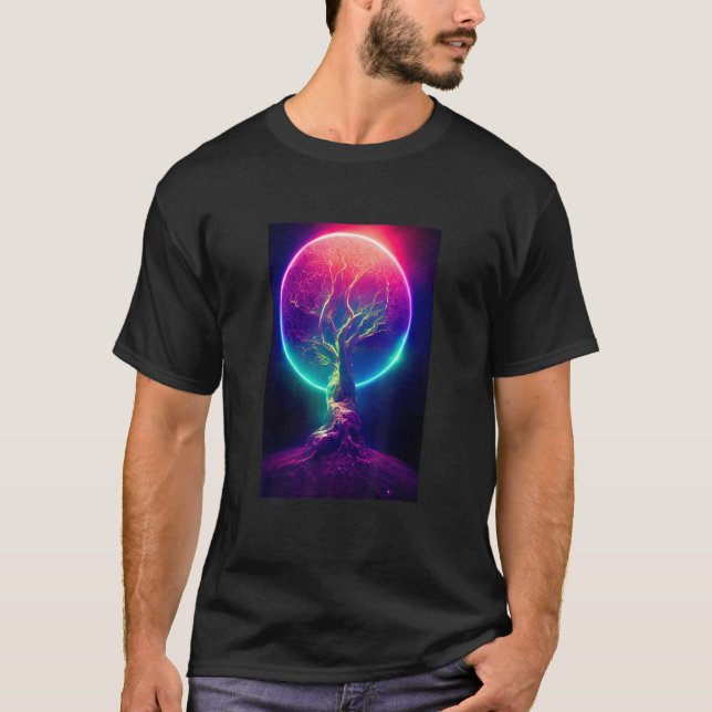 Yggdrasil Weltkulturerbe der Unesco T-Shirt (Vorderseite)