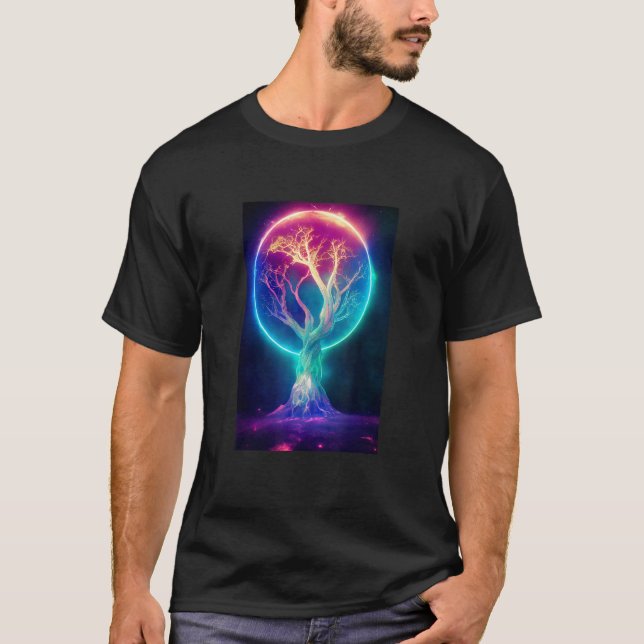 Yggdrasil Weltkulturerbe der Unesco T-Shirt (Vorderseite)