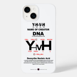 YHVH-DNA Chemical Bond Case-Mate iPhone 14 Hülle