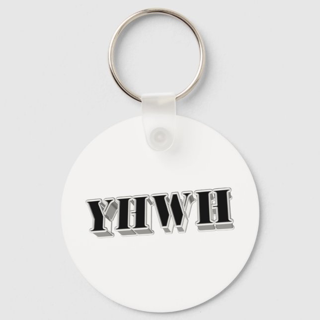 YHWH5 3D SCHLÜSSELANHÄNGER (Vorderseite)