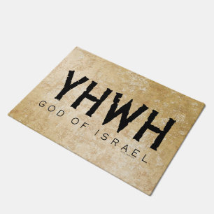 YHWH (Jehovah) Fußmatte