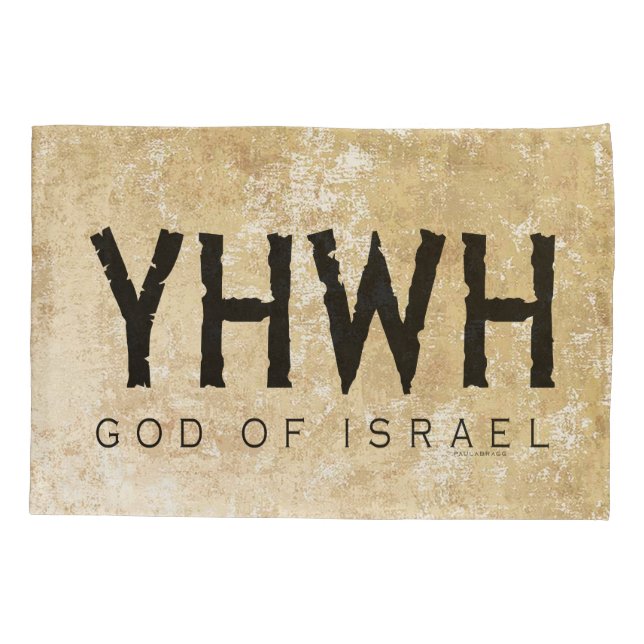 YHWH (Jehovah) Kissenbezug (Rückseite)