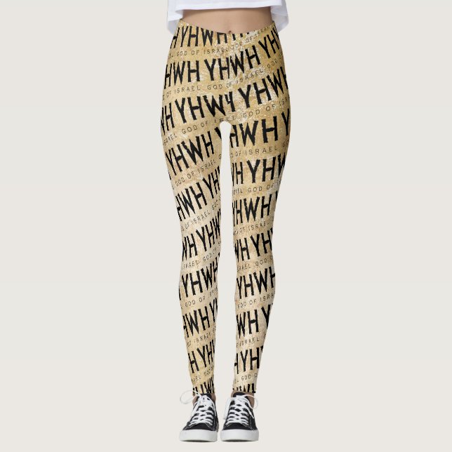 YHWH (Jehovah) Leggings (Vorderseite)
