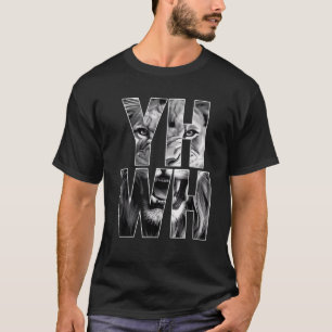 Yhwh Löwe von Judah Yahweh auf Hebräisch Jesus Chr T-Shirt