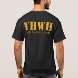 YHWH (Yahweh, Jehovah) Schablone Tetragrammaton T-Shirt