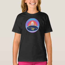 YHWHs Schöpfungsflatearth Versteckte Bergmalerei T-Shirt